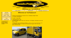 Desktop Screenshot of ex-postautos.de